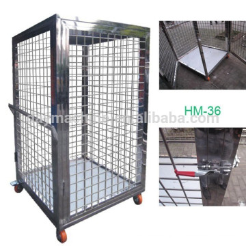 2015 commercial stainless steel laundry basket, all kinds stainless steel laundry cart,hot sale stainless steel trolley